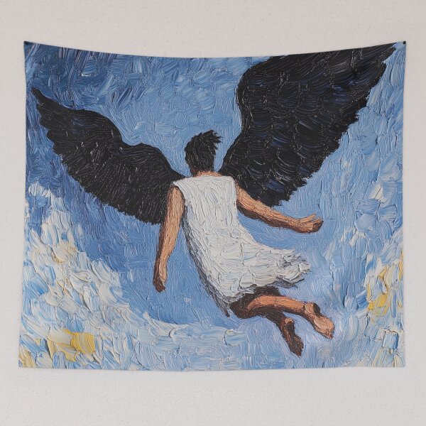 Item preview, Icarus | Post-impressionist painting style designed and sold by ComicsFactory.