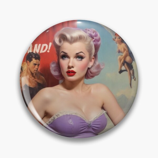 Item preview, Pin-up rubia menuda designed and sold by MissSaylor.