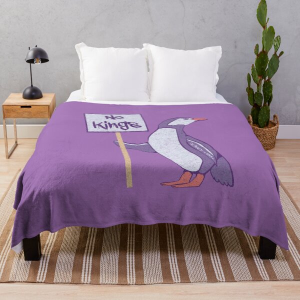 Item preview, heard island penguins no kings in america - purple designed and sold by crestfallenmermaid.