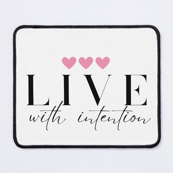 Item preview, Live with intention designed and sold by Dark.roses.