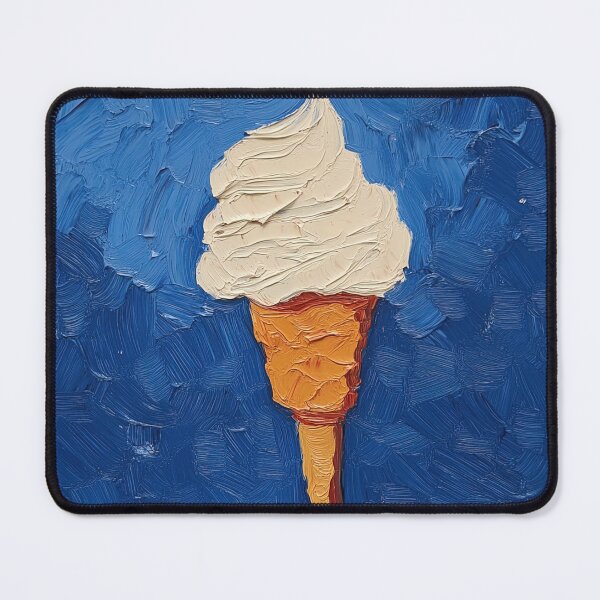 Item preview, Ice cream | Post-impressionist painting style designed and sold by ComicsFactory.