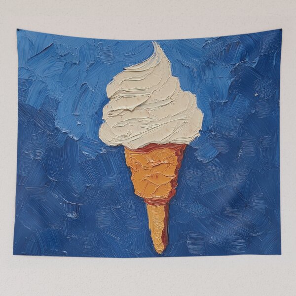 Item preview, Ice cream | Post-impressionist painting style designed and sold by ComicsFactory.