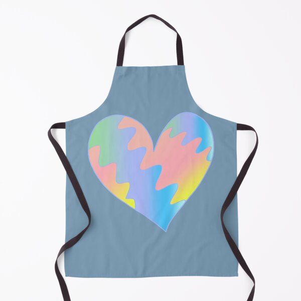 Item preview, Heart with colored gradient stripes designed and sold by ZorianArt.