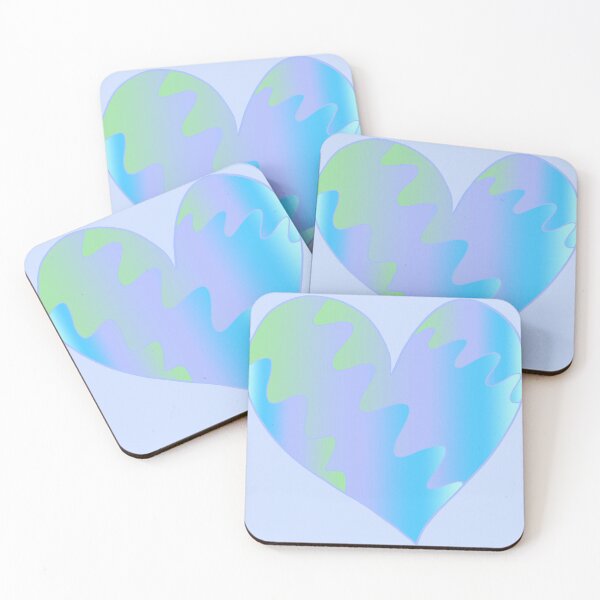 Item preview, Heart with colored gradient stripes designed and sold by ZorianArt.