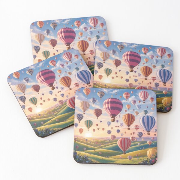 Item preview, Scenic Hot Air Balloons designed and sold by DankThreads.