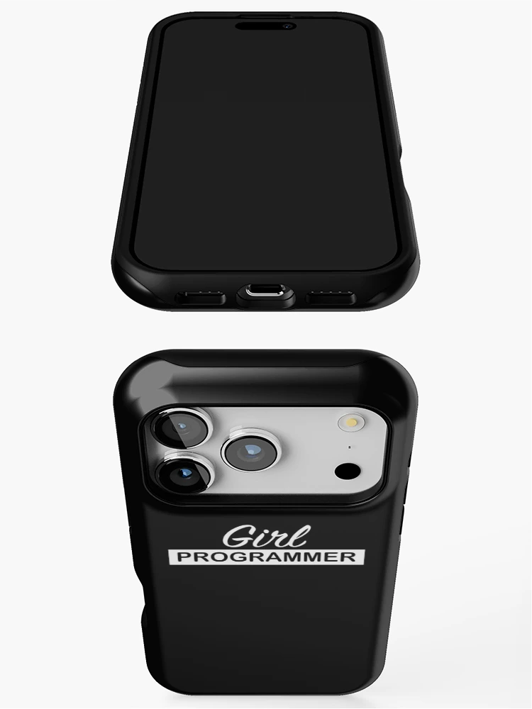 Thumbnail 3 of 4, iPhone Case, Girl Programmer designed and sold by KeepOnCoding.