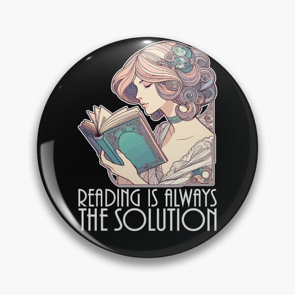 Item preview, book books reading woman solution funny gift designed and sold by Pineapple-Tree.