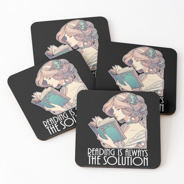 Item preview, book books reading woman solution funny gift designed and sold by Pineapple-Tree.