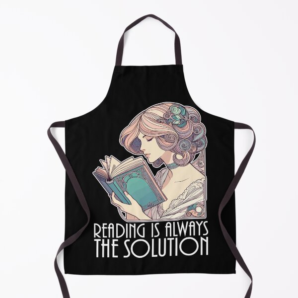 Item preview, book books reading woman solution funny gift designed and sold by Pineapple-Tree.