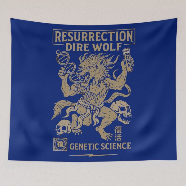 Item preview, Dire Wolf Resurrection: Gritty Genetic Science designed and sold by zzz888.