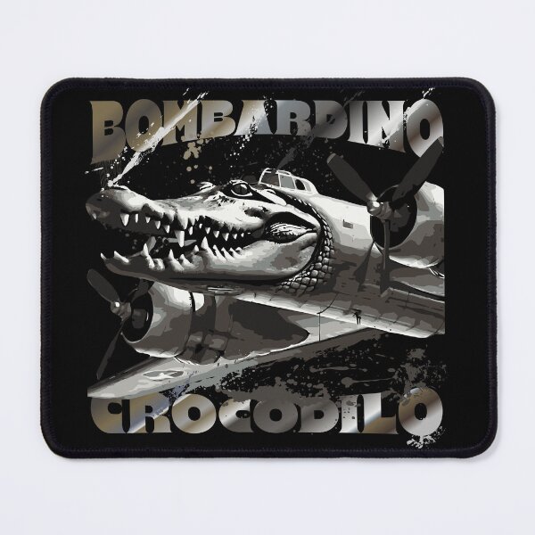Item preview, bombardino crocodilo italian brainrot meme designed and sold by LayersDesign.