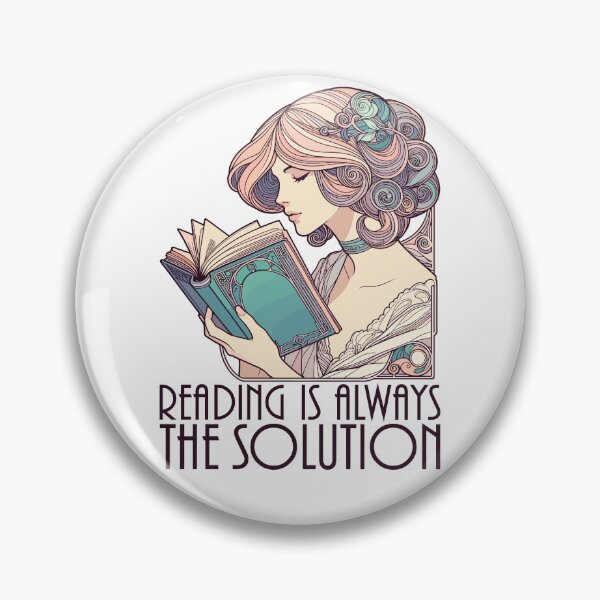 Item preview, book books reading woman solution funny gift designed and sold by Pineapple-Tree.