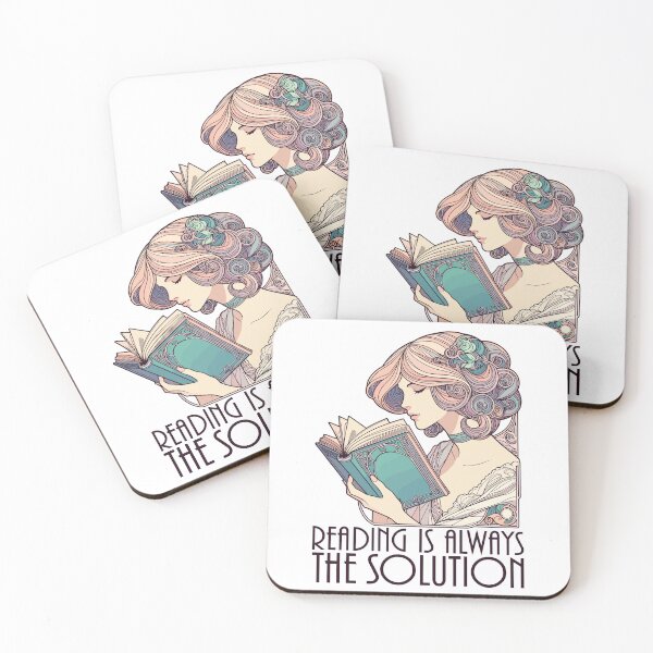 Item preview, book books reading woman solution funny gift designed and sold by Pineapple-Tree.