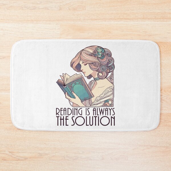Item preview, book books reading woman solution funny gift designed and sold by Pineapple-Tree.