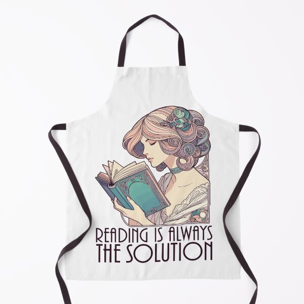 Item preview, book books reading woman solution funny gift designed and sold by Pineapple-Tree.