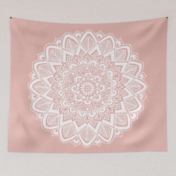 Item preview, Pink Boho Mandala designed and sold by Julie Erin Designs.