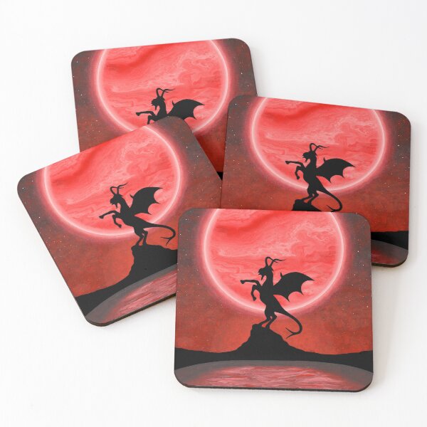 Item preview, Jersey Devil - Acrylic Pour Art designed and sold by HandmadeHill.