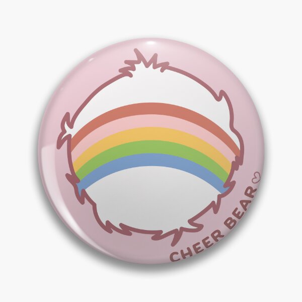 Item preview, Cheer Caring Bear Badge  designed and sold by Brittanykald.
