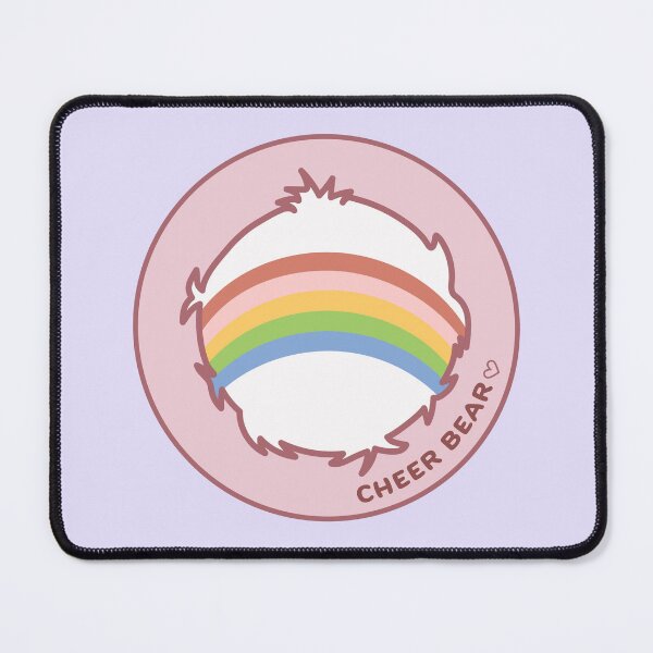 Item preview, Cheer Caring Bear Badge designed and sold by Brittanykald.