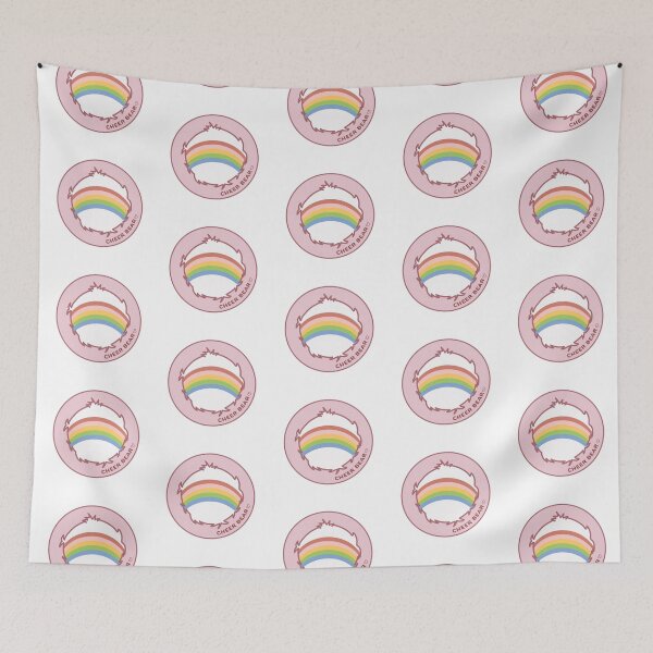 Item preview, Cheer Caring Bear Badge  designed and sold by Brittanykald.