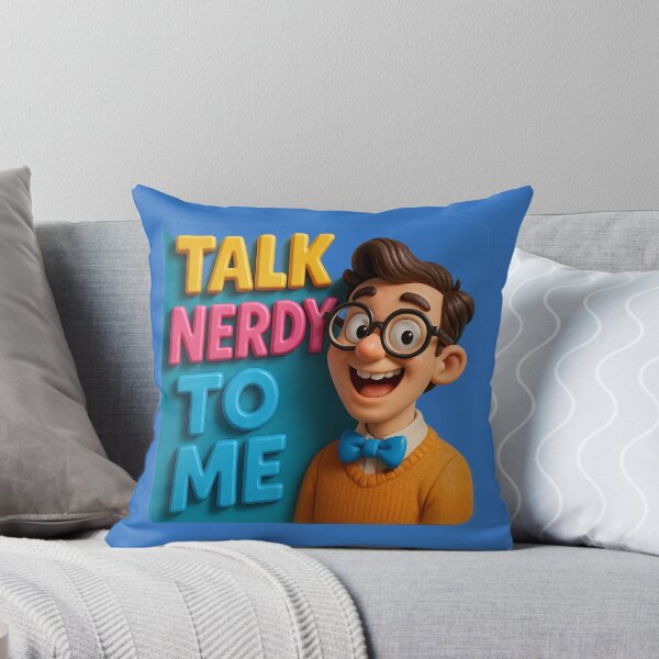Item preview, Nerdy charm – humorous statement designed and sold by Girih.