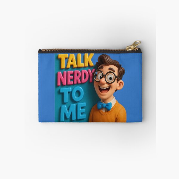 Item preview, Nerdy charm – humorous statement designed and sold by Girih.