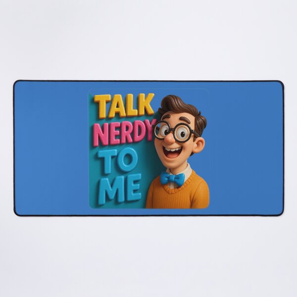 Item preview, Nerdy charm – humorous statement designed and sold by Girih.