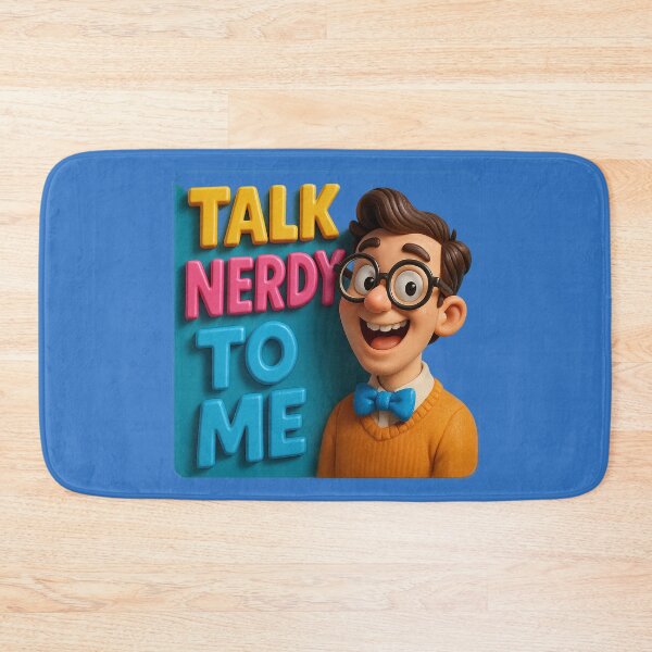 Item preview, Nerdy charm – humorous statement designed and sold by Girih.