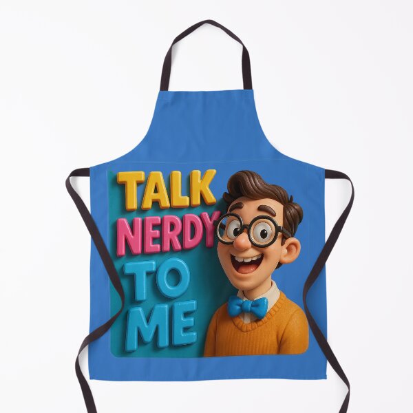 Item preview, Nerdy charm – humorous statement designed and sold by Girih.