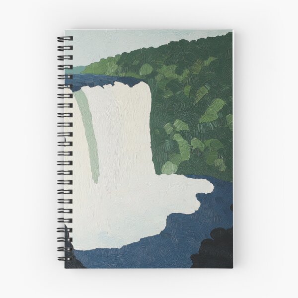 Item preview, Iguazu Falls | Post-impressionist painting style designed and sold by ComicsFactory.