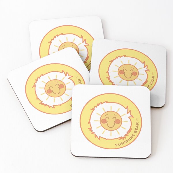 Item preview, Funshine Caring Bear Badge  designed and sold by Brittanykald.
