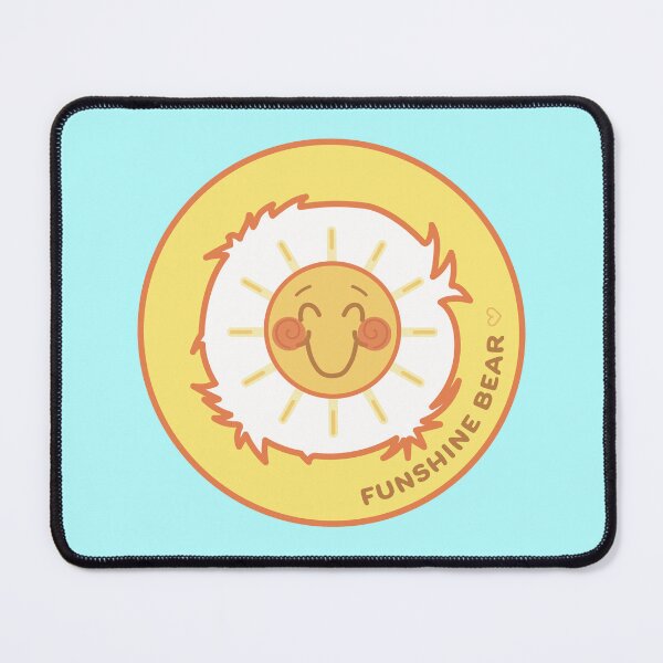Item preview, Funshine Caring Bear Badge designed and sold by Brittanykald.