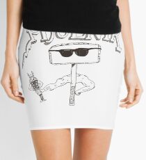 And Who's He Holding? Mini Skirt