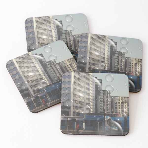 Item preview, Broad Street Cityscape (With Bubbles) designed and sold by Rachel J Bowler.