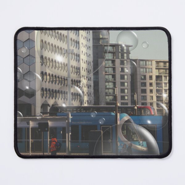 Item preview, Broad Street Cityscape (With Bubbles) designed and sold by Rachel J Bowler.