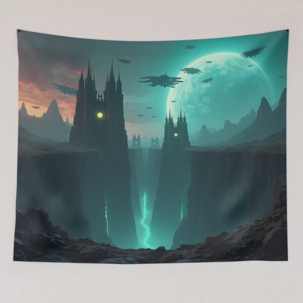 Item preview, The Abyssal Citadel designed and sold by AlienInkvasion.