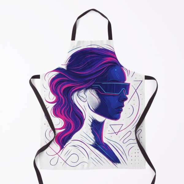 Item preview, Neon girl: Cyber Dreamscape designed and sold by IsabellShop.