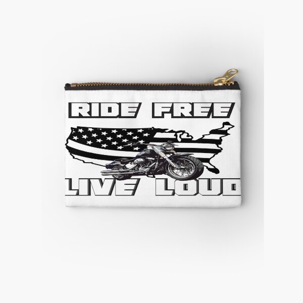 Item preview, Ride Free Live Loud Biker Artwork designed and sold by ArtbyCrystal.