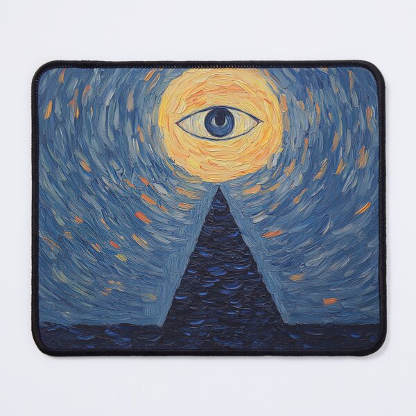 Item preview, Illuminati | Post-impressionist painting style designed and sold by ComicsFactory.