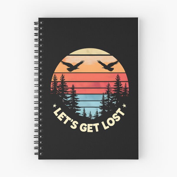 Item preview, “Let’s Get Lost” Art  designed and sold by PrintandJoy.