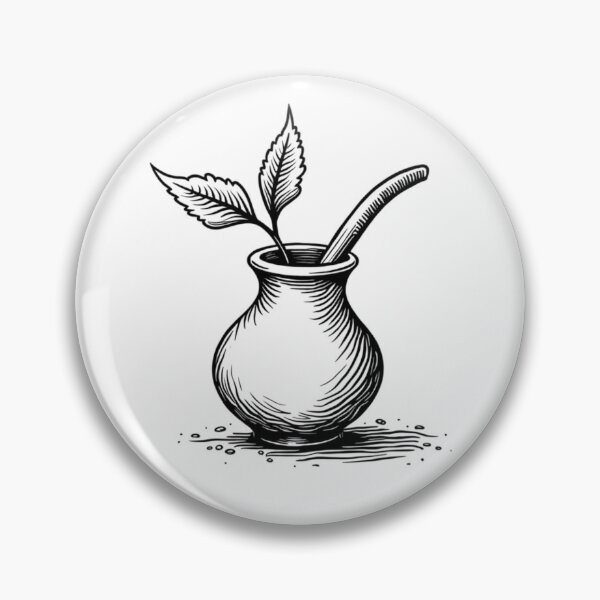 Item preview, Yerba Mate Black and White designed and sold by TamGustam.