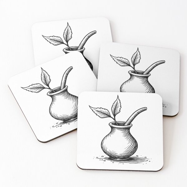 Item preview, Yerba Mate Black and White designed and sold by TamGustam.