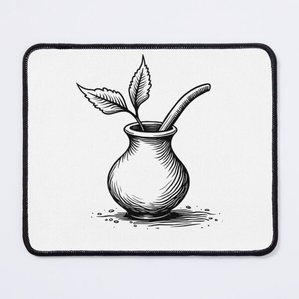 Item preview, Yerba Mate Black and White designed and sold by TamGustam.