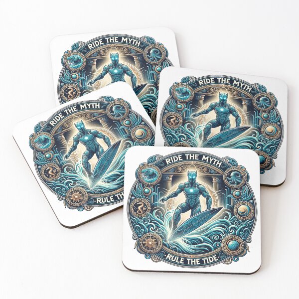 Item preview, Atlantean Surfer designed and sold by Shipwrecked2020.