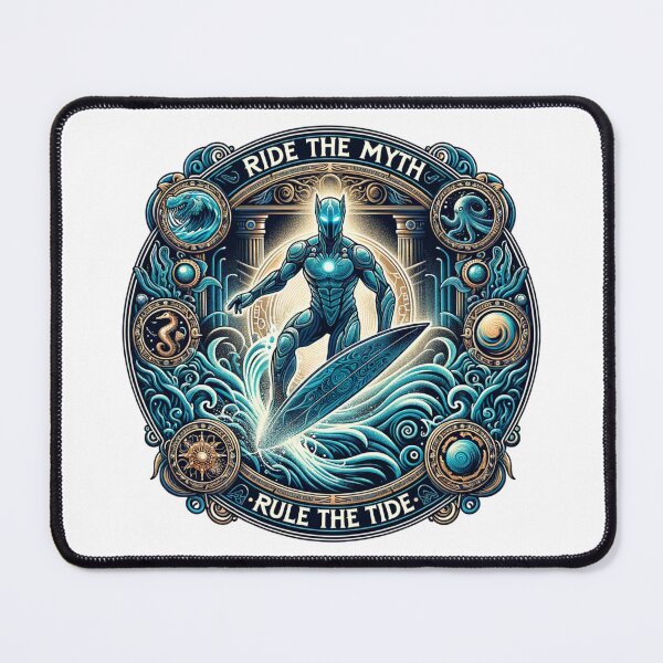 Item preview, Atlantean Surfer designed and sold by Shipwrecked2020.