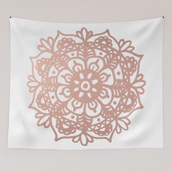 Item preview, Rose Gold Mandala Redux designed and sold by Julie Erin Designs.