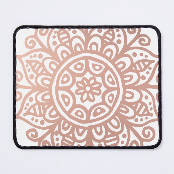 Item preview, Rose Gold Floral Mandala designed and sold by Julie Erin Designs.