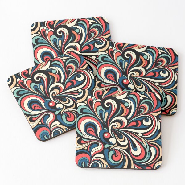 Item preview, Vibrant Swirls and Patterns designed and sold by aminz4.