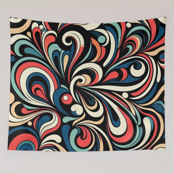 Item preview, Vibrant Swirls and Patterns designed and sold by aminz4.