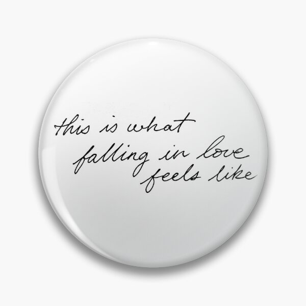Item preview, This is what falling in love feels like designed and sold by SimplyLineArt.